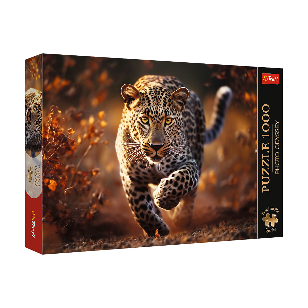 Пазли Trefl Premium Plus Quality Дикий леопард, від 12 років, 1000 елементів (08187)